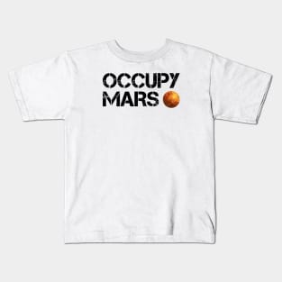 Occupy mars Kids T-Shirt